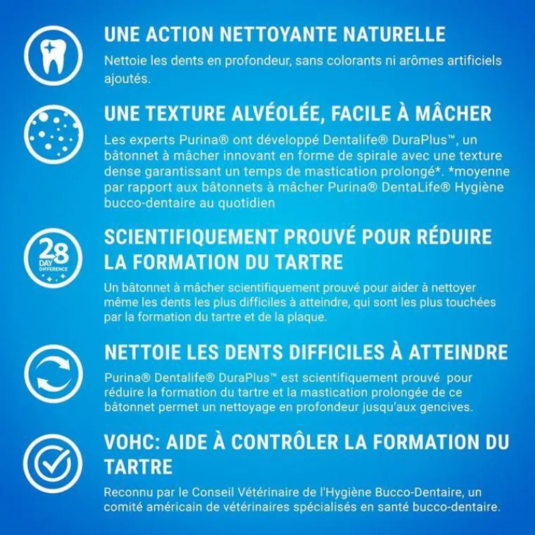 DENTALIFE Snack à mâcher Medium pour chien de taille moyenne 345 g