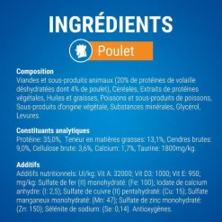 DENTALIFE Snack à mâcher pour chat Cat Poulet 40 g