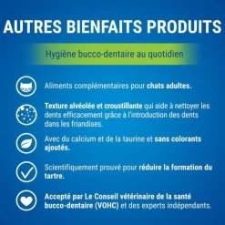 DENTALIFE Snack à mâcher pour chat Cat Poulet 40 g