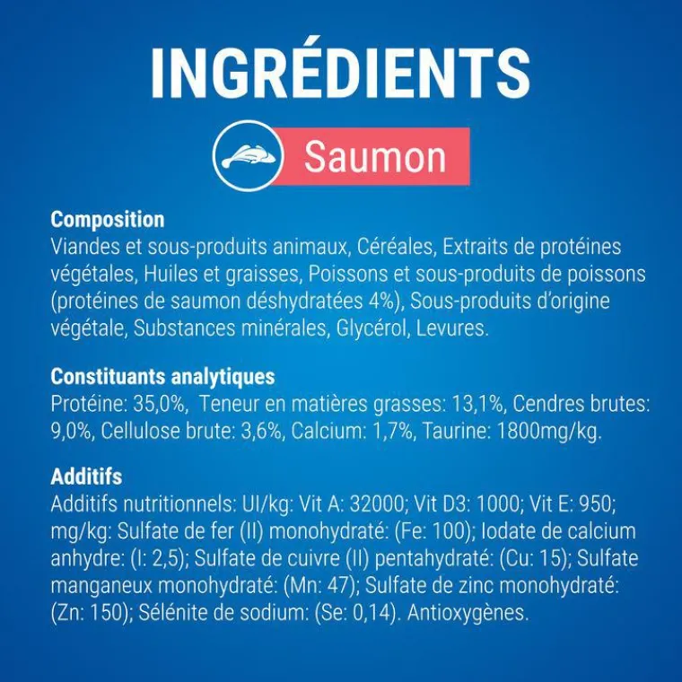 DENTALIFE Snack à mâcher pour chat Cat Saumon 40 g