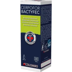 BLUE CORAL Solution anti-infections bactériennes 100ml - COLOMBO Cerpofor Bactyfec