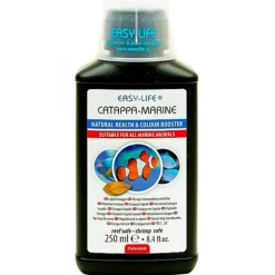 BLUE CORAL Solution naturelle Catappa Marine pour aquarium EASY LIFE - 250ml