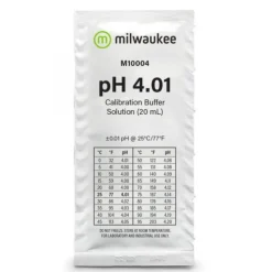 BLUE CORAL solution étalon pH 4.01, contenance 20ml - MILWAUKEE