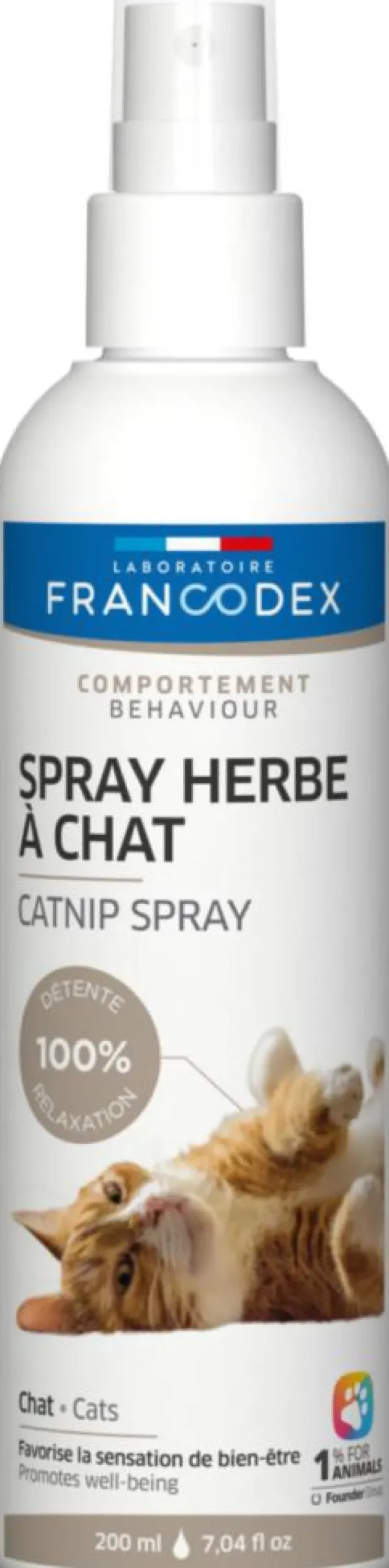 FRANCODEX Spray à l'herbe à chat 200 ml