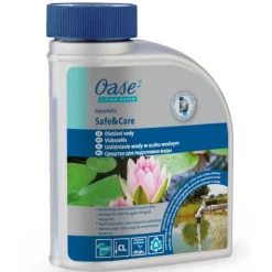 BLUE CORAL Stabilisateur d'eau et soin poissons, protecteur 100% naturel OASE Safe&Care - 500ml
