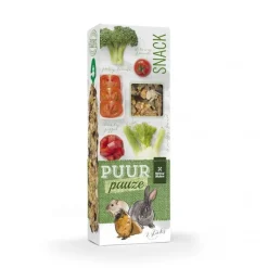 PUUR PAUZE Sticks puur brocoli et tomate pour rongeurs 110 g