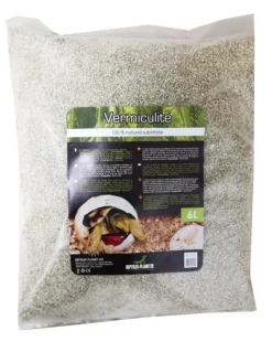 REPTILE PLANET Substrat pour terrarium incubation œufs de reptiles coloris beige Vermiculite - 6 L