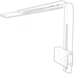 BLUE CORAL Support pour rampe LED aquarius, spécificité BW, AQUA MEDIC - modèle Plus Holder