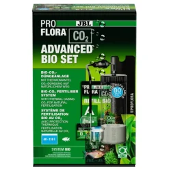 JBL Système de fertilisation bio au CO2 pour plantes en aquarium d’eau douce de 40 à 110 litres Proflora C02 Advanced Bio Set