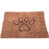 DGS Tapis marron à motif pattes M - 79 x 51 cm