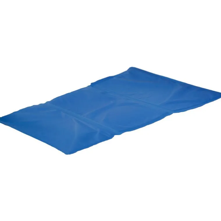 FLAMINGO Tapis rafraichissant pour chien coloris bleu - 60 x 100 cm