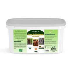 COMPAGNIE DES PET FOODS Terre de diatomée en seau - 2,5 kg