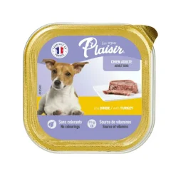 REPAS PLAISIR Terrine à la dinde Plaisir pour chien en barquette 150 g