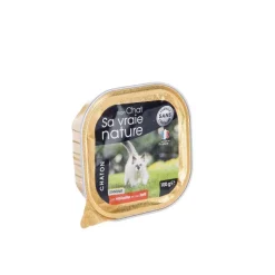 SA VRAIE NATURE Terrine pour chaton volaille lait - 100 g