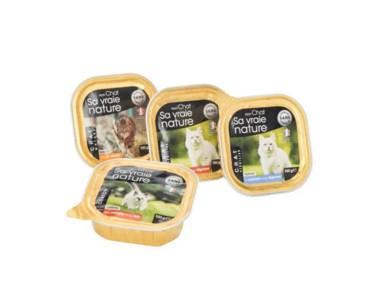 SA VRAIE NATURE Terrine pour chaton volaille lait - 100 g
