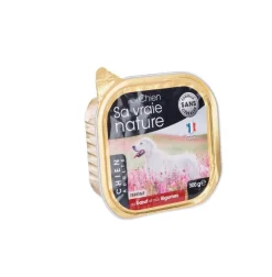 SA VRAIE NATURE Terrine pour chien au bœuf et aux légumes - 300 g