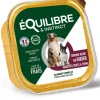 EQUILIBRE&INSTINCT Terrine pour chien au gibier, haricots vert et au thym Équilibre & Instinct – 300 g