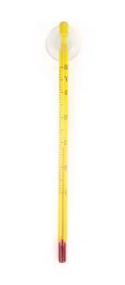 AQUATLANTIS Thermomètre à ventouses pour aquarium coloris transparent en verre