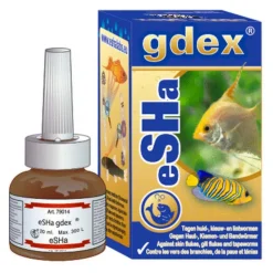 BLUE CORAL Traitement anti-vers des branchies, 20ml, ESHA Gdex