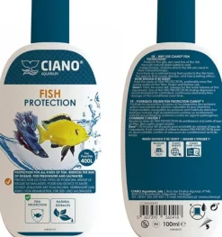 BLUE CORAL Traitement de l'eau aquarium, protection poisson, CIANO, Fish Protection - 100ml