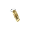 MARTIN SELLIER Tube adresse en métal doré pour chien et chat
