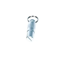 MARTIN SELLIER Tube adresse en nickel pour chien et chat