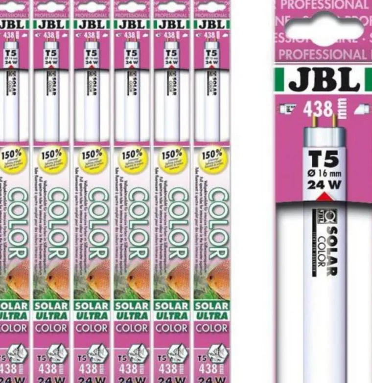 JBL Tube fluorescent T5 coloration ultra, , modèle Solar - 24W, 438mm