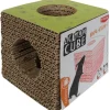 TYROL Tunnel en forme de cube en carton pour rongeurs 10 cm