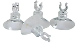 ZOLUX Ventouses aquatiques pour tuyau aquarium coloris transparent 4/6 mm - x 4