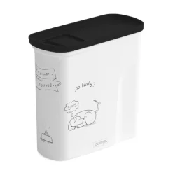 CURVER Verseuse à croquettes pour chien blance - 2 L
