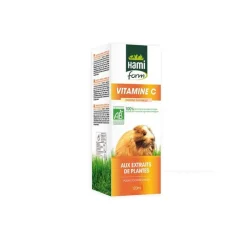 HAMIFORM Vitamine C bio pour cochon d’inde en flacon de 120 ml