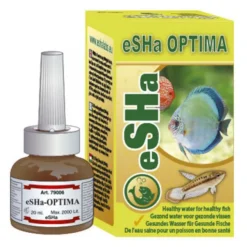 BLUE CORAL Vitamines et minéraux pour poissons d'aquarium, enrichis, ESHA Optima - 20ml